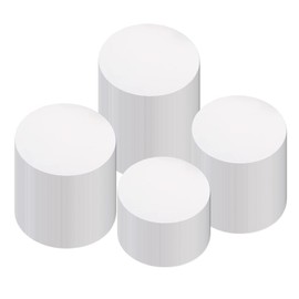 Anbt PE Cap Liners,Bottle Seal Aluminum Foil Cap Liner 70mm Induction Heat Sealer for for Cosmetic Plastic Glass Bottle Flask Jar Lid Case Canning Vials,50 Pack