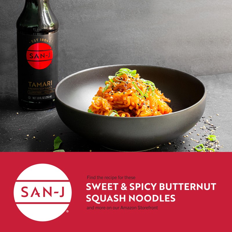 San-J - Gluten Free Tamari Soy Sauce - Specially Brewed