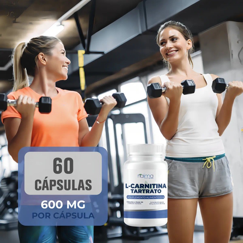Carnitina Quemador de Grasa 1200 Mg 60 Cpsulas Termognicas l