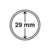Leuchtturm CAPS29 10 Münzkapseln 29 mm