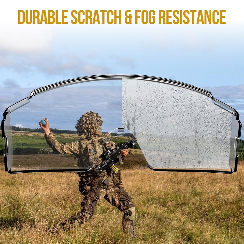 OneTigris Tactical Goggles Over Glasses, Anti Fog Tactical Eyeglasses, Safety