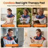 Red Light Therapy for Neck Shoulder, 122 LED 660nm&850nm Infrared