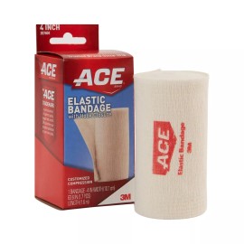 Ace Elastic Bandage with Hook Closure 4" EA of 1