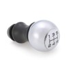Gear Knob 5 Speed Gear Shift Knob Universal (White)