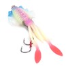 Fishing Squid Lure Octopus UV Luminous Squid Jigs with Hook