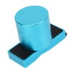 Magnetic Billiard Chalk Holder Aluminium Alloy Round Snooker Cue Chalk