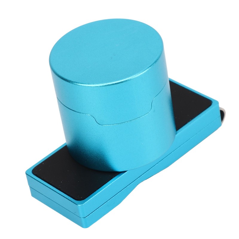 Magnetic Billiard Chalk Holder Aluminium Alloy Round Snooker Cue Chalk