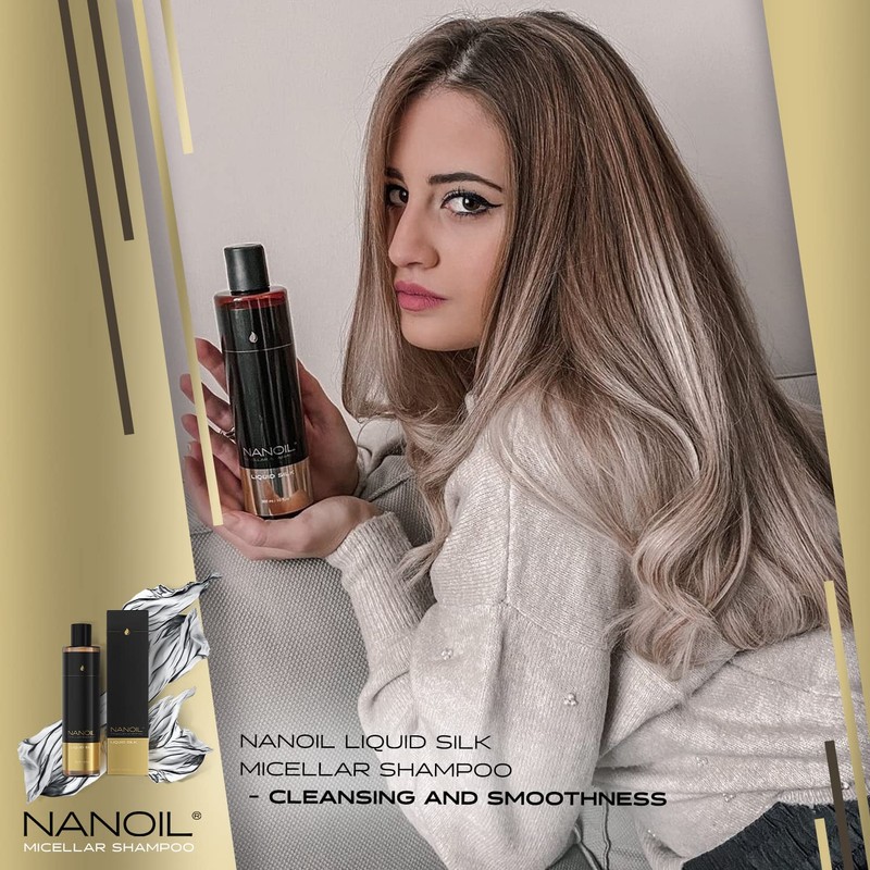 Nanoil Micellar Shampoo with Liquid Silk - Micellar Shampoo with
