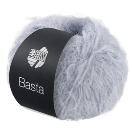 LANA GROSSA Basta Yarn in Fake Fur Look, Loosely Twisted from Fringe Effect and Merino Fibres, Hand Knitting Yarn Made of 50% Virgin Wool (Merino) and 50% Polyamide, 50 g Wool for Knitting and