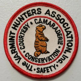 Unbranded The Varmint Hunters Association Inc Vintage Collectors Jacket Shirt Patch NOS