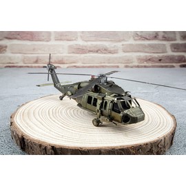 Metal Earth UH-60 Black Hawk Helicopter 3D Metal Model Kit Fascinations