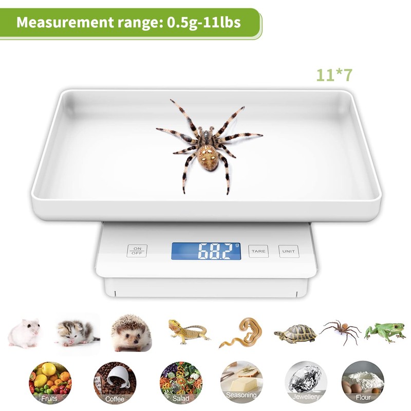 MINDPET-MED 11lbs/0.1g Pet Scale for Small Animal, Whelping Scale, Guinea
