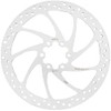 Magu 6 Hole Brake Disc Silver Diameter 180 mm