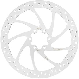 Magu 6 Hole Brake Disc Silver Diameter 180 mm