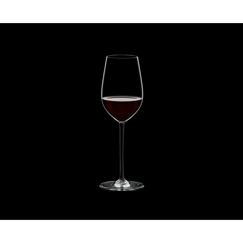 Riedel Fatto A Mano Riesling/Zinfandel Wine Glass, Black