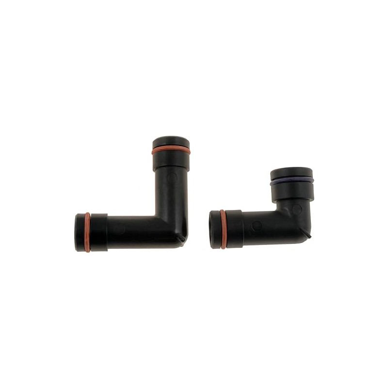 Dorman 47065 Heater Hose Fittings With O-Rings - Plastic Compatible