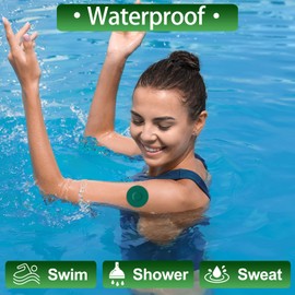 funpatch G7 Adhesive Patches Waterproof 20Pack G7 & Stelo Overpatch Flexible CGM Tape Non-Glue Central Full Cover Patches Hypoallergenic & Latex-Free Stelo Patch for 10-15 Days Long Stay, Sapphire