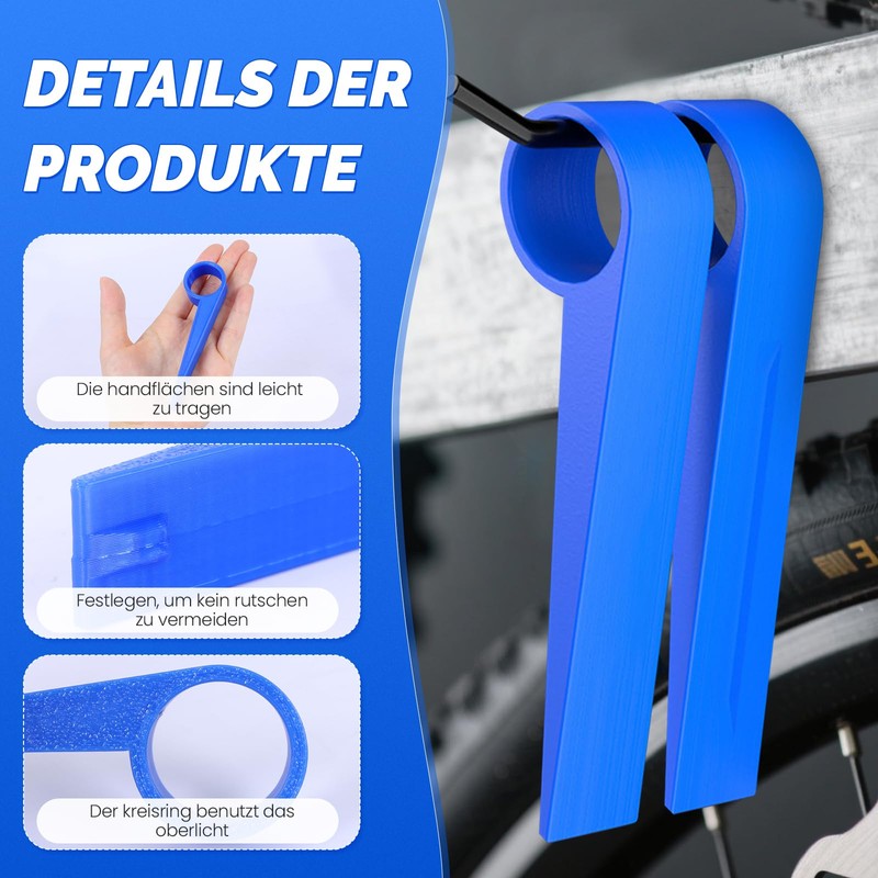 Hydraulic Disc Brake Piston Press Tool Set, 2 Pieces, Bicycle