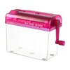 Perfeclan Paper Shredder, Manual Paper Shredder, Mini Hand Crank Shredder,