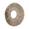 Wall Mirror Make Up Tapestry Decorative Grass Woven Round Hanging
