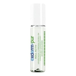 Exderm Pur Roll Active Tratamiento Localizado para Acné 10ml, Gel Secante de Granos y Espinillas con Ácido Salicílico 2% y Ácido Azelaico 3%, Loción Purificante Anti-Acné para Piel Grasa y Mixta
