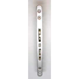 STB Sliding Glass Patio Door Lock, Mortise Type, 2-Point, 7-51/64" Screw Holes