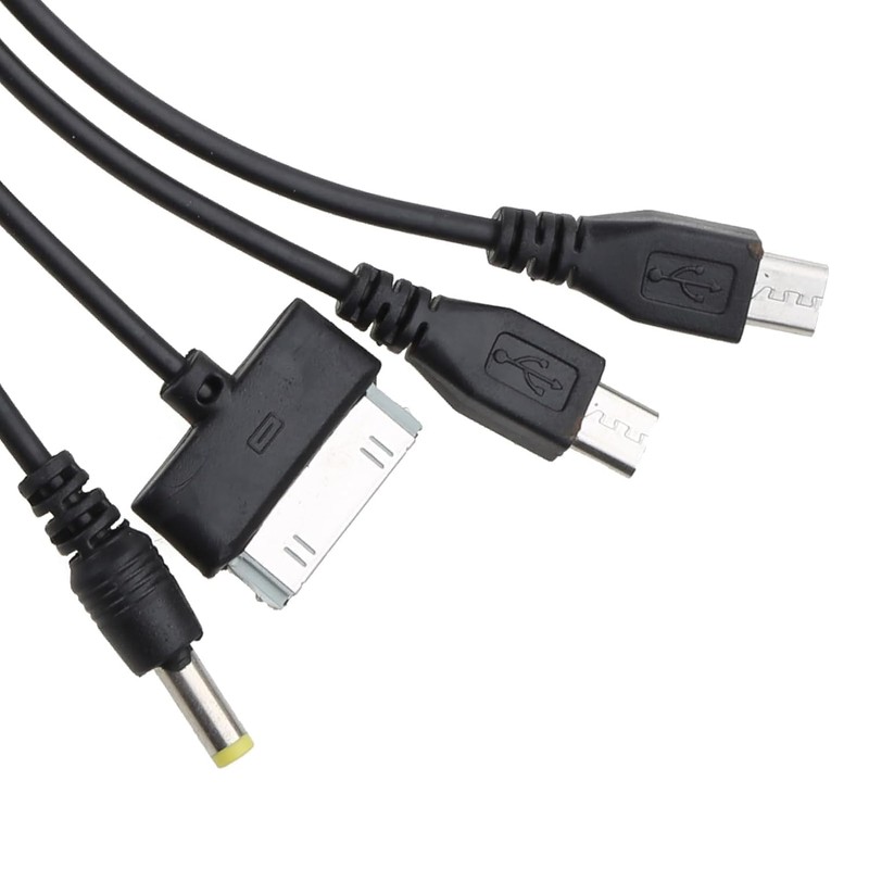 Weicoca 1 Piece 10 in 1 Universal USB Cable, Multiple