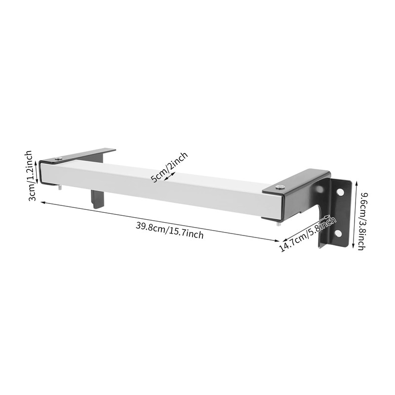 Window Well Egress Ladder, 4-Rung Heavy Duty Carbon Steel Basement