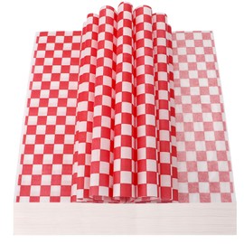 EUSOAR Sandwich Paper Wraps, 400 Sheets 11" x 10" Baking Parchment Wax Deli Paper, Classic Grease Resistant Burger Food Basket Liner Parchment Paper Sheets for Bread BBQ and Sandwiches Wrapping