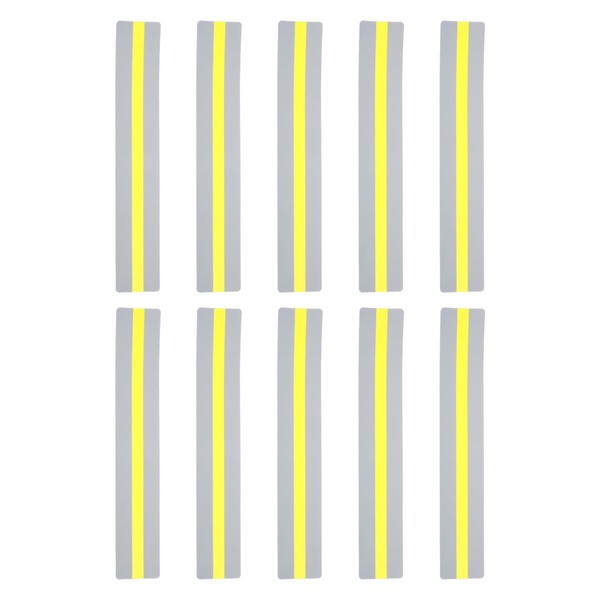 PATIKIL Guided Reading Strips, 10pcs Tracking Highlight Colored Overlay Bookmark