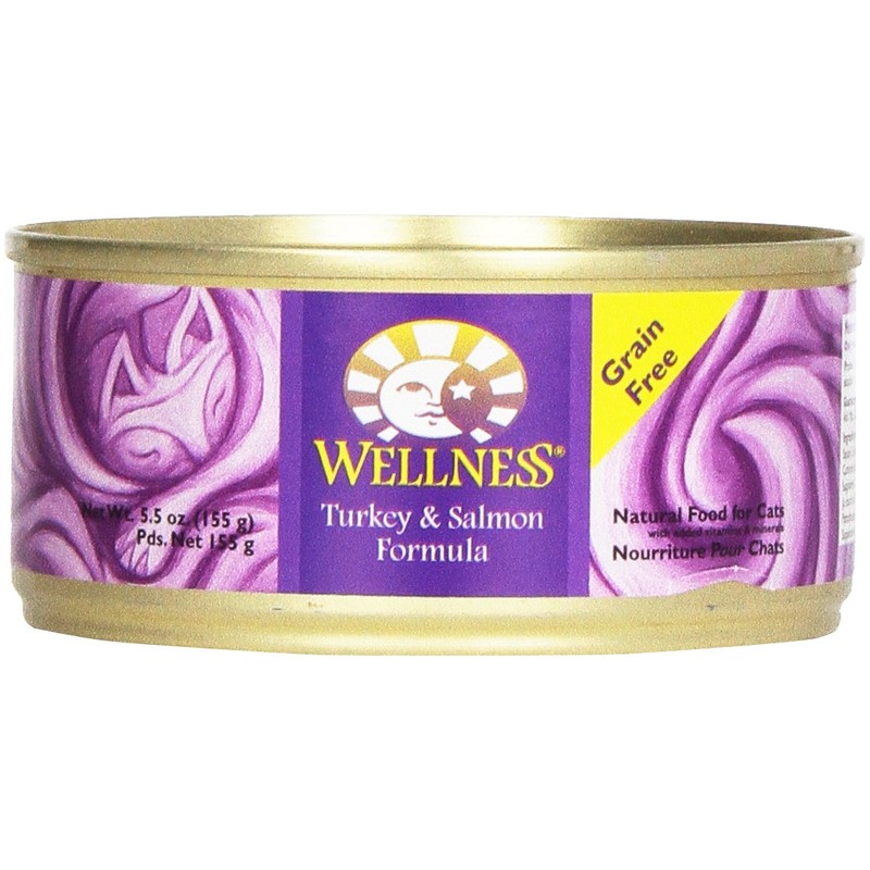 Wellness Cat Food Turkey & Salmon, 5.5 Ounce