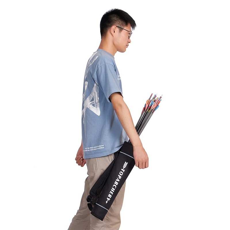 TOPARCHERY - Mochila con flecha, gran capacidad, para practicar arco