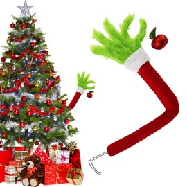 Grinch arm, Grinch arm Christmas tree decoration, Grinch hand, Grinch tree decoration, Christmas tree decoration, Grinch, Christmas tree decoration, Grinch arm ornament, beautiful Christmas