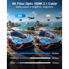 HDMI Cable 50FT 8K Fiber Optic - 48Gbps Ultra High