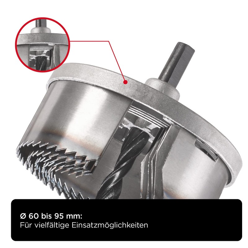 KWB Kraftixx 498477 Hole Saw Set