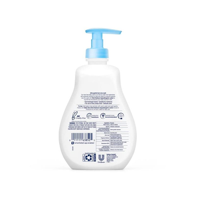 Baby Dove Tip To Toe Wash Rich Moisture - 13