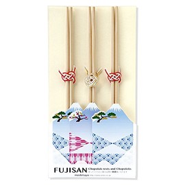 Large Open Fuji Mountain View Chopstick Rest, 祝箸 Set, 3 Pairs, 50-Pack