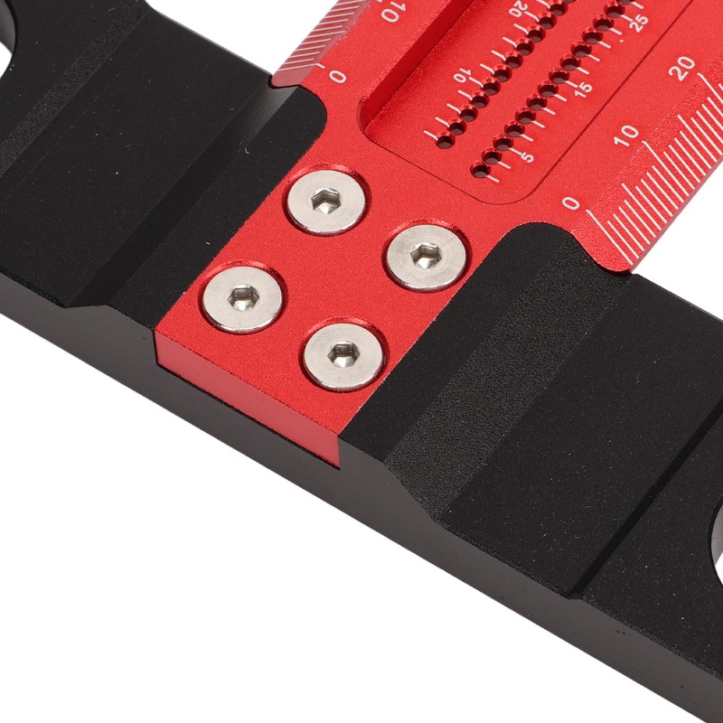 T Square Aluminum Alloy Carpenter Square Ruler Clear Scale Scriber