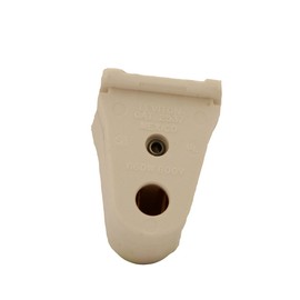 Leviton 2537 WH FLUOR Pedestal Slim FIXE 660W600V, Cream, 1 Count (Pack of 1)