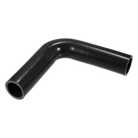 X AUTOHAUX 32mm 1.26" ID 90 Degree Elbow Silicone Reducer Hose Pipe Bend Turbo Water Intercooler Black