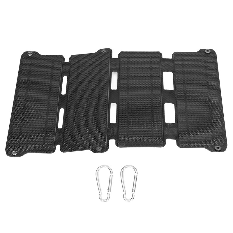 14W 5V ETFE Solar Panel Foldable Outdoor Charging Panel Dual