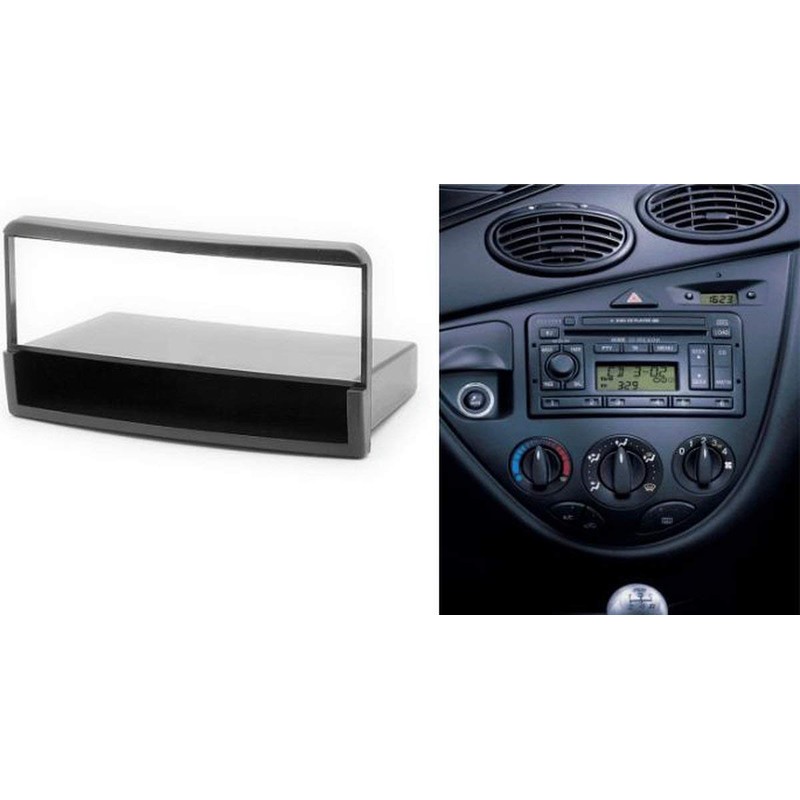 sound-way KIT Façade autoradio Faisceau compatible avec Ford Focus Fiesta