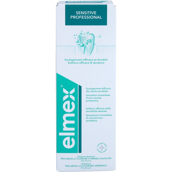 elmex Sensitive Professional Zahnspülung, 400 ml Lösung