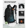WATERFLY 20L Small Hiking Backpack for Women Men, Lightweight Breathable