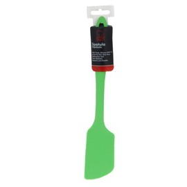 Chef Craft Premium - Espátula en ángulo de silicona, 28 cm, color verde