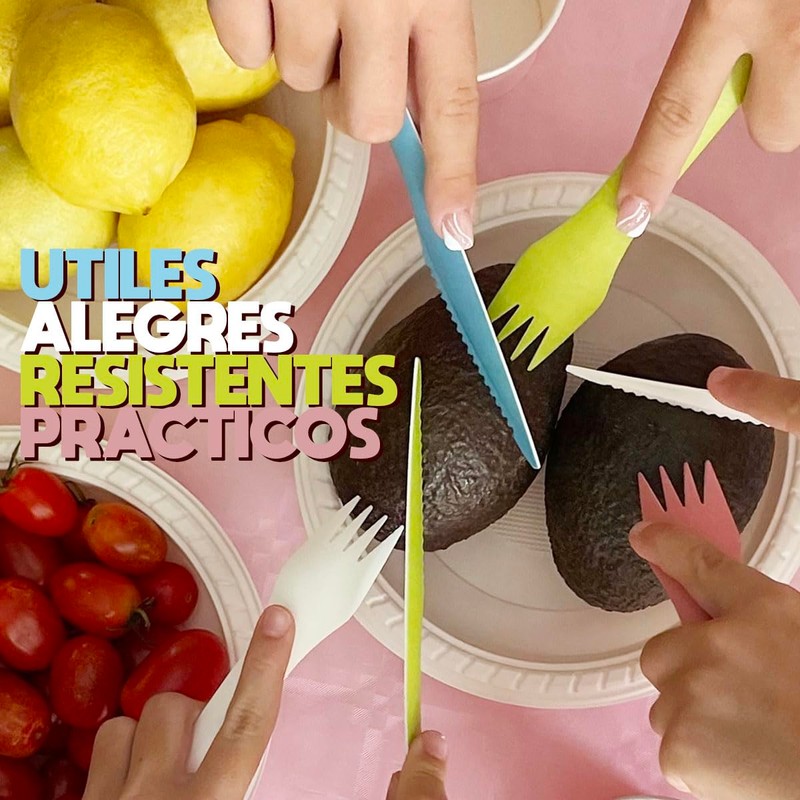 Paper Cutlery (BLUE)