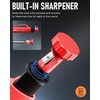 Nicpro 3 Pack Carpenter Pencil Set with Sharpener & Finger