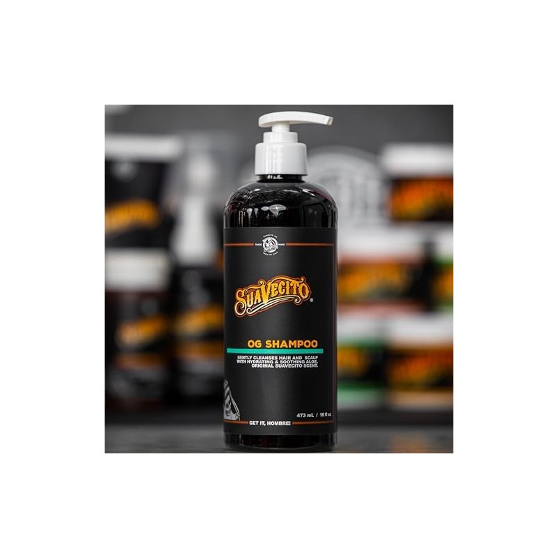 OG Shampoo by Suavecito for Men - 16 oz Shampoo