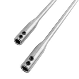 Treki Bit Extension 150 mm 300 mm Extra Long Bit Holder Quick Change Bit Holder with 6.35 Hexagon, Bit Extensions Hex Bit Adapter Long Bit Holder for Drill Pack of 2
