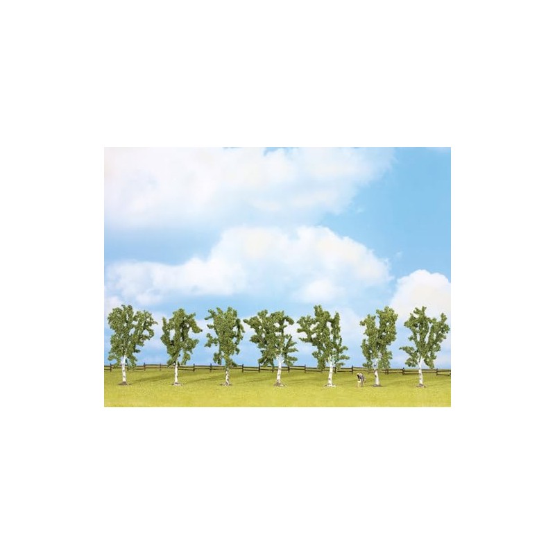 Noch® Betulle, con Alberi modellistici, Altezza 10 cm, Ideale per